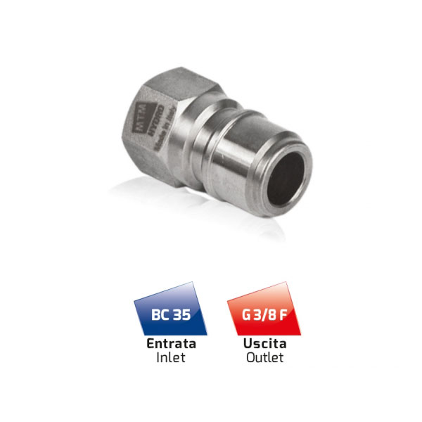 CLENA hurtigkobling hann – 3/8″