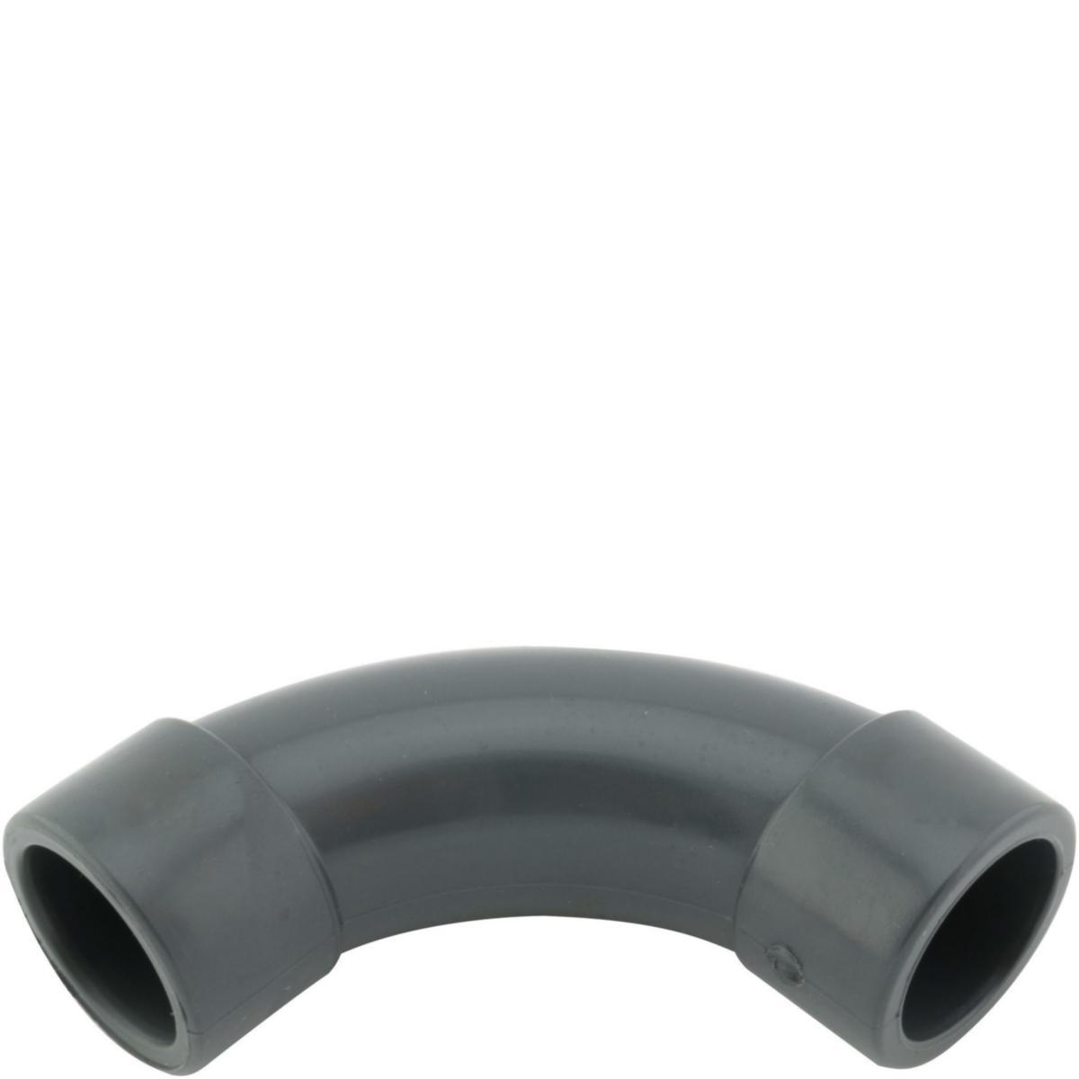 PVC langbend – 63 mm, 90°