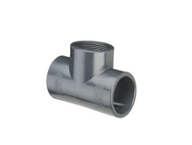 PVC-T-stykke 90° – 63 × 2″ × 63 mm
